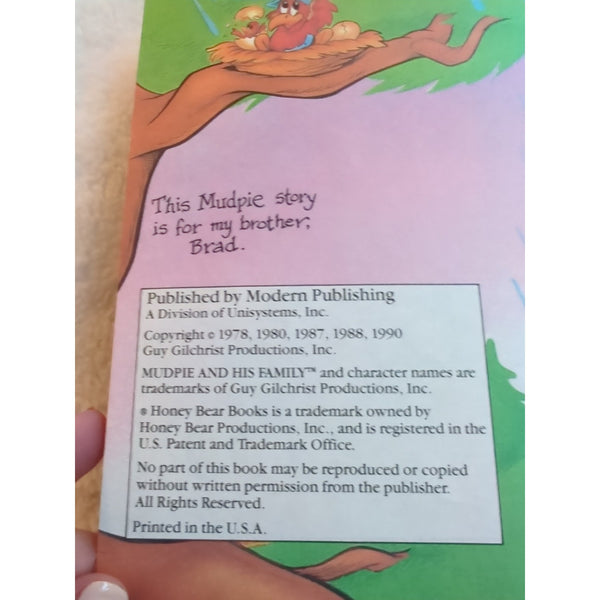 Honey Bear Books Mudpie’s Island Adventure Storybook Guy Gilchrist SC 1990
