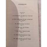 Wars of the Jews: A Military History Biblical to Modern Rosenthal 1990 HC DJ Vtg