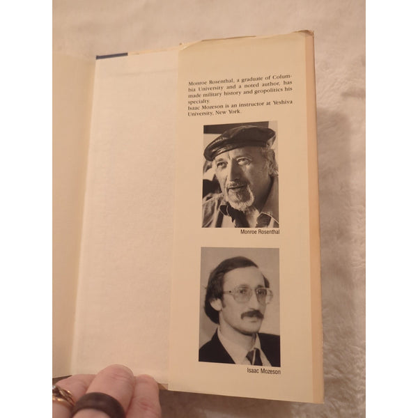 Wars of the Jews: A Military History Biblical to Modern Rosenthal 1990 HC DJ Vtg