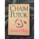 CHAIM POTOK DAVITA'S HARP 1985 FIRST EDITION HC DJ Jewish Heritage JUDAICA