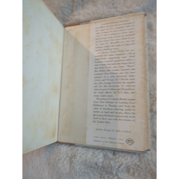 Captain Rebel by Frank Yerby The Dial Press 1956 Vtg Hardcover DJ 1st Edition