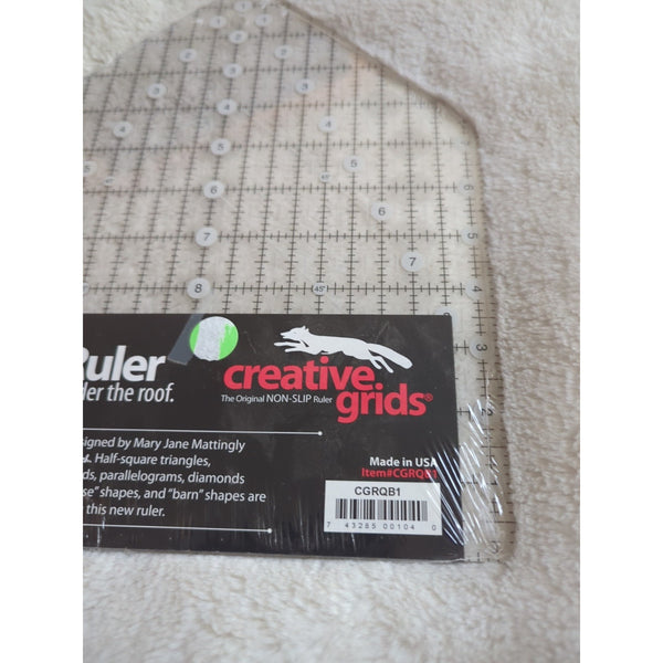 Creative Grids House 9-1/2-Inch X 12-Inch Quilt Ruler