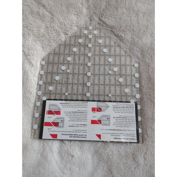 Creative Grids House 9-1/2-Inch X 12-Inch Quilt Ruler