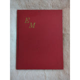 EM Eleanor Miller Sculpture Book HC Vtg Self Published ca. 1950s-60s Signed