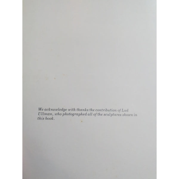 EM Eleanor Miller Sculpture Book HC Vtg Self Published ca. 1950s-60s Signed