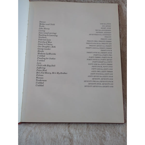 EM Eleanor Miller Sculpture Book HC Vtg Self Published ca. 1950s-60s Signed