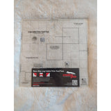 Creative Grids Log Cabin Trim Tool Two Sewing and Quilting Ruler CGRJAW2