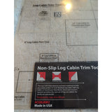 Creative Grids Log Cabin Trim Tool Two Sewing and Quilting Ruler CGRJAW2