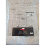 Creative Grids Log Cabin Trim Tool Two Sewing and Quilting Ruler CGRJAW2