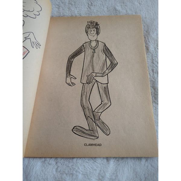 HANNA-BARBERA'S JABBERJAW and the Neptune’s Coloring Book Rand McNally Half Used