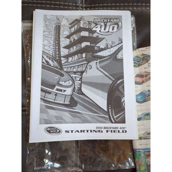 2010 Brickyard 400 Super Weekend Event Program Starting Line News Ticket Set