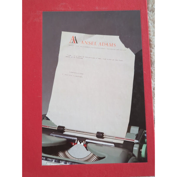 AA Ansel Adams Volume 4 Book Vinyl Case Music Letter AA4 Peter Christian Signed