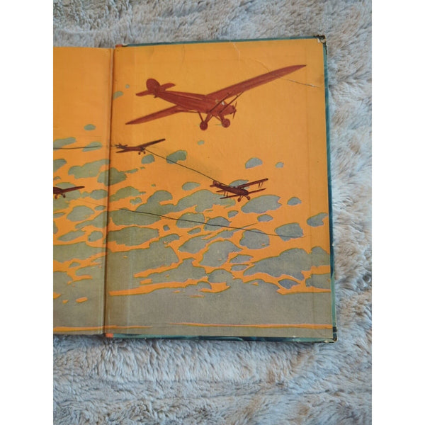 1928 1st EDITION HB AVIATION BOOK: "THE NON-STOP STOWAWAY" BY CLAYTON KNIGHT