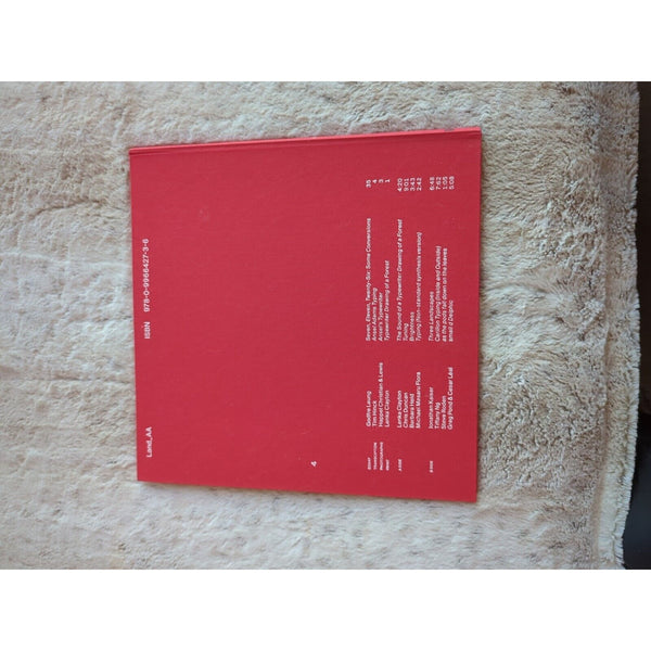 AA Ansel Adams Volume 4 Book Vinyl Case Music Letter AA4 Peter Christian Signed