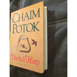 CHAIM POTOK DAVITA'S HARP 1985 FIRST EDITION HC DJ Jewish Heritage JUDAICA