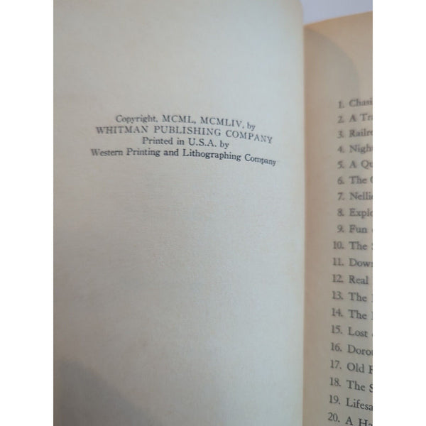 1954 The Bobbsey Twins at the Seashore Book #3 Whitman HC by Laura Lee Hope