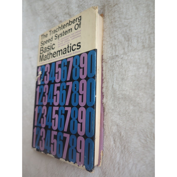 The Trachtenberg Speed System of Basic Mathematics Cutler Mcshane HC DJ 1960 Vtg