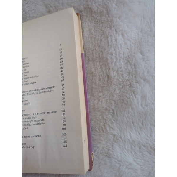 The Trachtenberg Speed System of Basic Mathematics Cutler Mcshane HC DJ 1960 Vtg