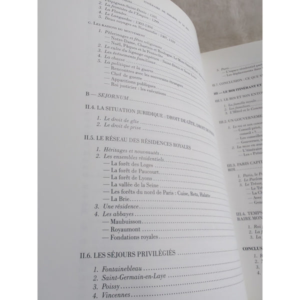 Itineraire De Philippe Iv Le Bel 1285-1314 Elisabeth Lalou Memoires Tome XXXVII