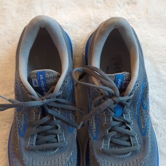 Brooks Glycerin 19 Quarry Dark Blue Grey Size 11 Athletic Running Shoes Cloth