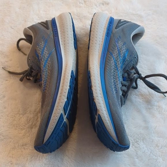 Brooks Glycerin 19 Quarry Dark Blue Grey Size 11 Athletic Running Shoes Cloth