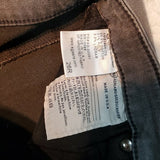 AG The Middi Mid Rise Skinny Legging Gray Size 26