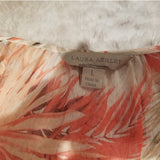 Laura Ashley Flowey Floral Blouse Size L