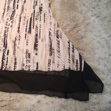 CATO Long Draped Tunic w Wide Flowey Bottom Size 24