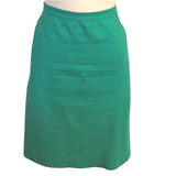 J.Crew Wool Blend Sea Foam Green Pencil Skirt Size 4