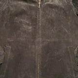 Atelier by B. Thomas Black Leather Coat w Hood Size S