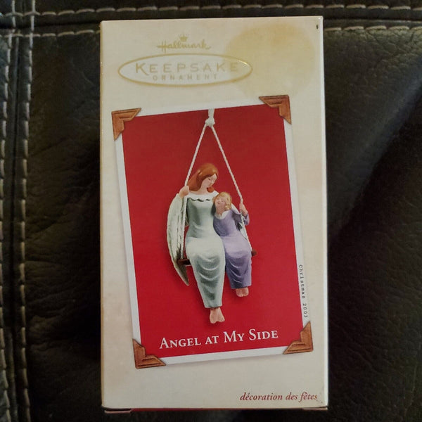 Angel By My Side HALLMARK KEEPSAKE ORNAMENT 2003 Porcelain # 08659 Brand New