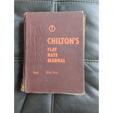 Chilton’s Flat Rate Manual  Many Models Hardcover Book 1961 32nd Year Fair Cond