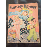 "NURSERY RHYMES" #3467 Merrill Publishing 1939 by Florence Salter (4718)