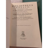 Bibliotheca Ritualis Cincinnati Plus Antonio HC Vtg 3 Volume Set Burt Franklin