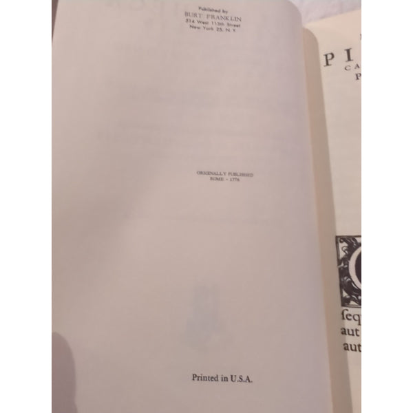 Bibliotheca Ritualis Cincinnati Plus Antonio HC Vtg 3 Volume Set Burt Franklin