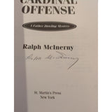 A Cardinal Offense: A Father Dowling Mystery Ralph Mcinerny HC DJ Signed 1994