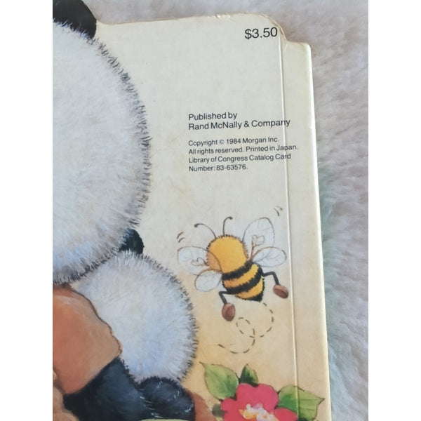 Vintage Panda Our Friends Critter Sitters Toys Childrens Board Book 1984