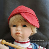 "Mikey's out" Porcelain Gustave Wolff Wimbledon Collection Doll See Pictures