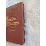 Ugly-Girl Papers from Harpers Bazar 1874 First Ed HC Ladies Beauty Tips Rare
