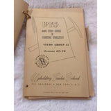 Vt UTS HOME STUDY COURSE IN FURNITURE UPHOLSTERY Bundled Set 1950s 116 Lessons