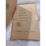 Vt UTS HOME STUDY COURSE IN FURNITURE UPHOLSTERY Bundled Set 1950s 116 Lessons