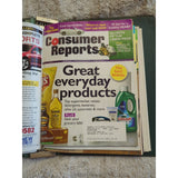 2008 CONSUMER REPORTS Magazine Monthly Jan-Dec Address Labels - In Green Binder