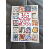 365 Fun-to-Stitch Quilt Blocks House of White Birch Edited by Stauffer and Hatch