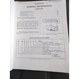 1987 Chevy Nova Shop Manual 87 Chevrolet Original Repair Service Book OEM