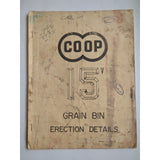Coop 15 Grain Bin Erection Details 1969 Construction Manual Farmland Industries