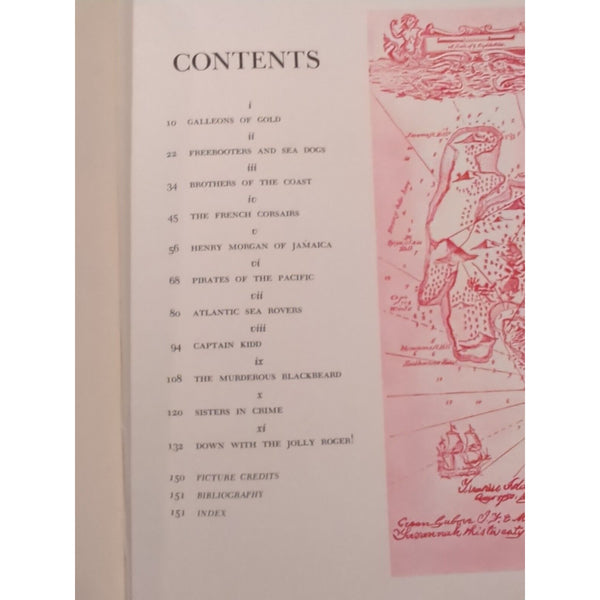 Pirates of the Spanish Main 1961 American Heritage Junior Library HC 1st Ed Book