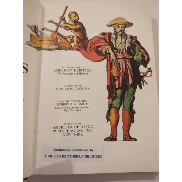 Pirates of the Spanish Main 1961 American Heritage Junior Library HC 1st Ed Book