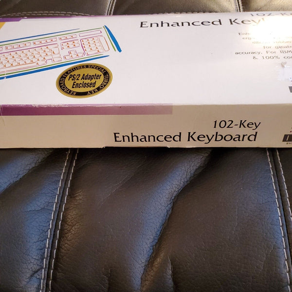 102 Key Enhanced Keyboard Identity Keyboard for IBM - IDKB102-CR In Box Rare