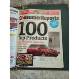 2008 CONSUMER REPORTS Magazine Monthly Jan-Dec Address Labels - In Green Binder