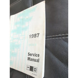 1987 Chevy Nova Shop Manual 87 Chevrolet Original Repair Service Book OEM